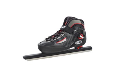 Viking schaats met zwart-rode kunststof schoen